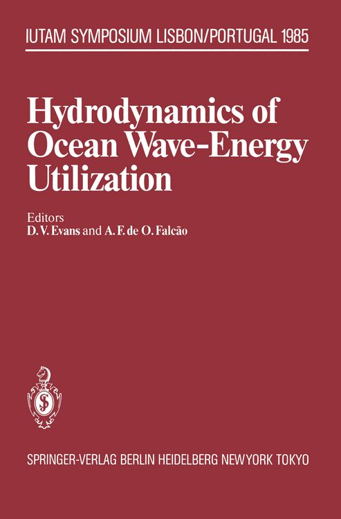 Produktbild: Hydrodynamics of Ocean Wave-Energy Utilization