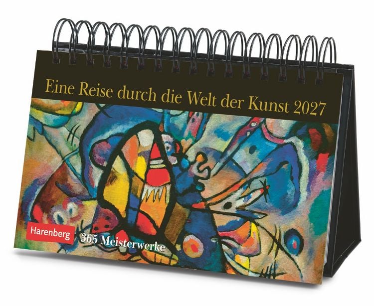 Produktbild: Eine Reise durch die Welt der Kunst Premiumkalender 2027 - 365 Meisterwerke