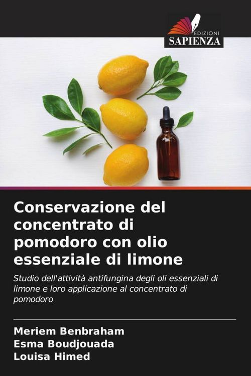 Produktbild: Conservazione del concentrato di pomodoro con olio essenziale di limone