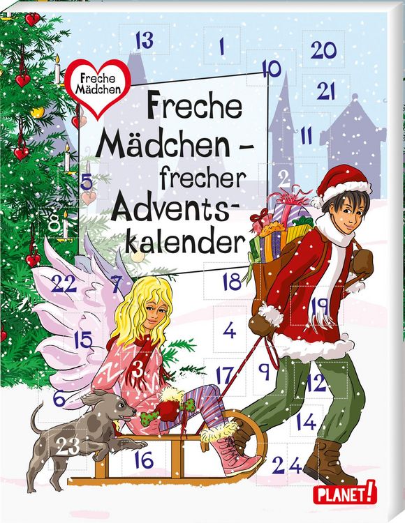 Produktbild: Freche M&auml;dchen &ndash; freche B&uuml;cher!: Freche M&auml;dchen &ndash; frecher Adventskalender