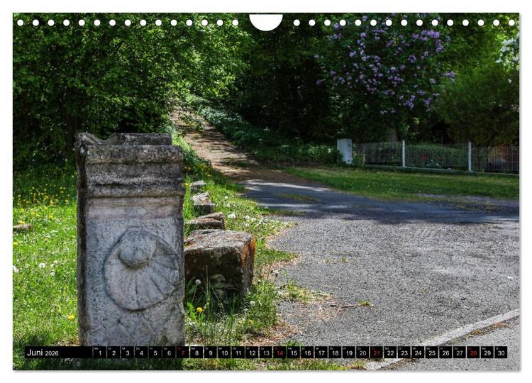 Produktbild: Jakobsweg Steigerwald (Wandkalender 2026 DIN A4 quer), CALVENDO Monatskalender