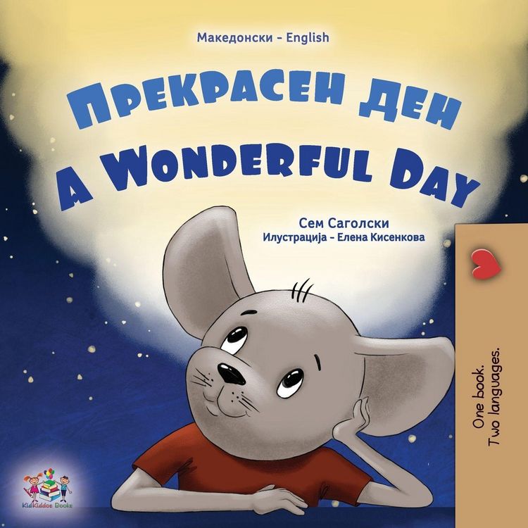 Produktbild: A Wonderful Day (Macedonian English Bilingual Book for Kids)