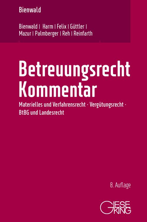 Produktbild: Betreuungsrecht Kommentar