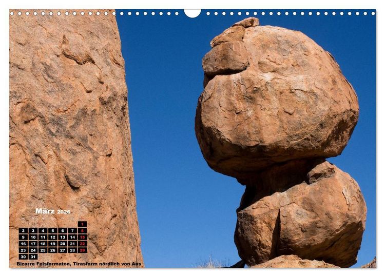 Produktbild: Namibia mal anders (Wandkalender 2026 DIN A3 quer), CALVENDO Monatskalender
