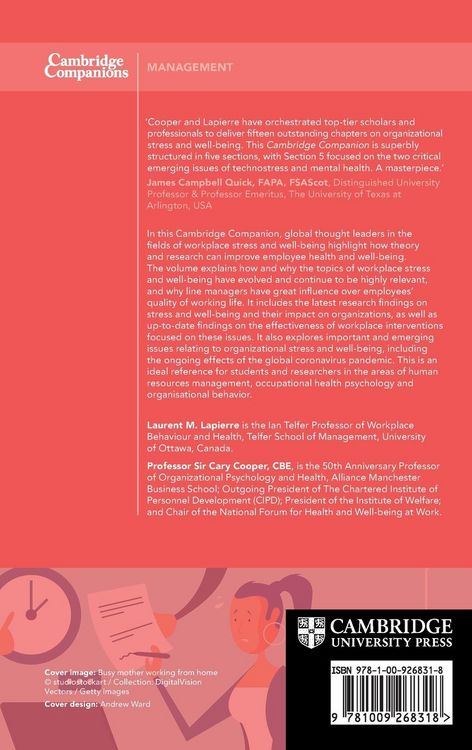 Produktbild: Organizational Stress and Well-Being