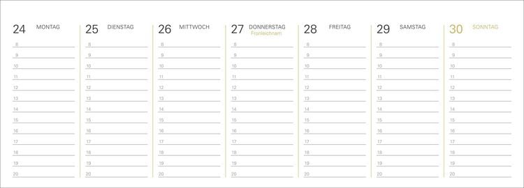 Produktbild: Stephen Hawking Universum Premium-Tischplaner 2027 - Wochenkalender mit 53 Bildern und Zitaten