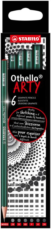 Produktbild: Bleistift STABILO&reg; Othello&reg; Etui ARTY (GEMISCHT)