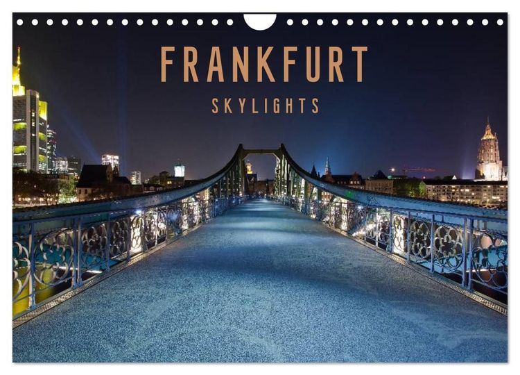 Produktbild: Frankfurt Skylights 2027 (Wandkalender 2027 DIN A4 quer), CALVENDO Monatskalender