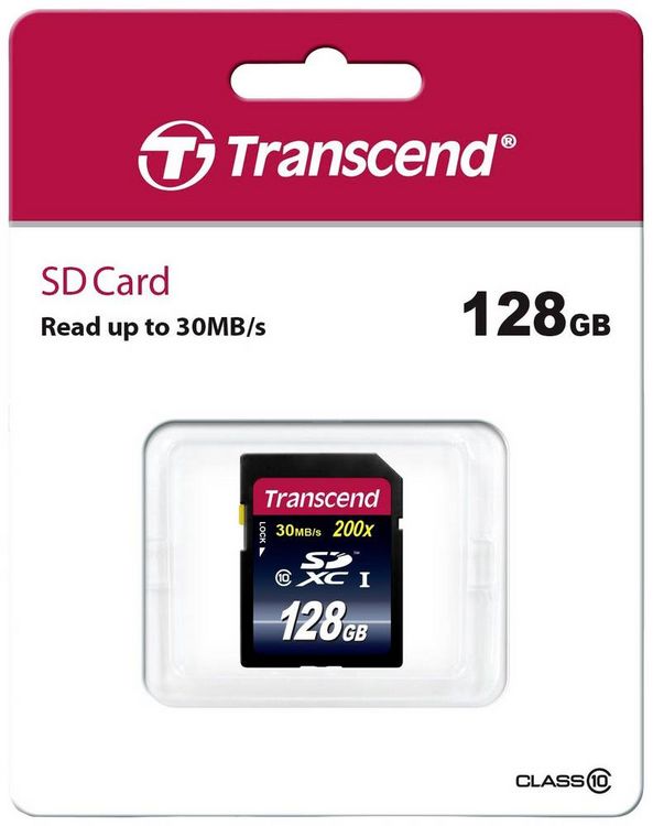 Produktbild: Transcend Premium SDXC-Karte Industrial 128 GB Class 10