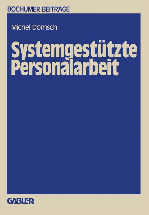 Produktbild: Systemgest&uuml;tzte Personalarbeit