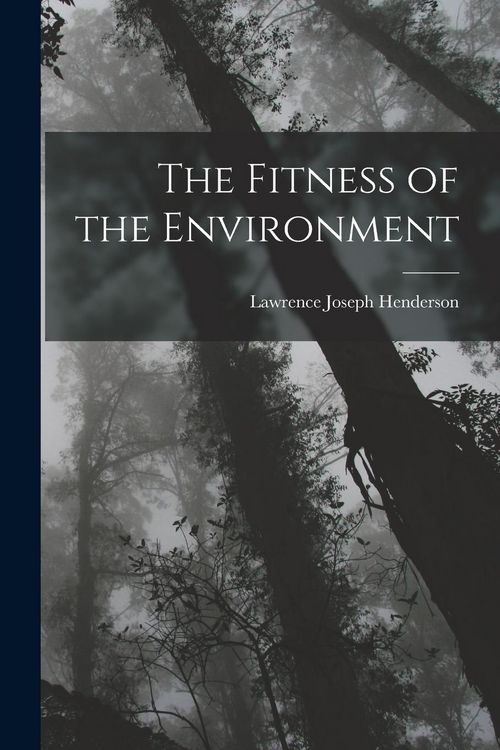 Produktbild: The Fitness of the Environment