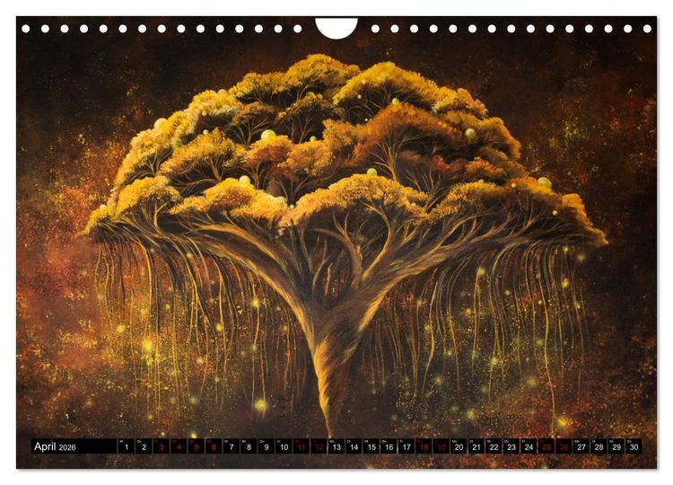 Produktbild: Im Traum ein Baum (Wandkalender 2026 DIN A4 quer), CALVENDO Monatskalender