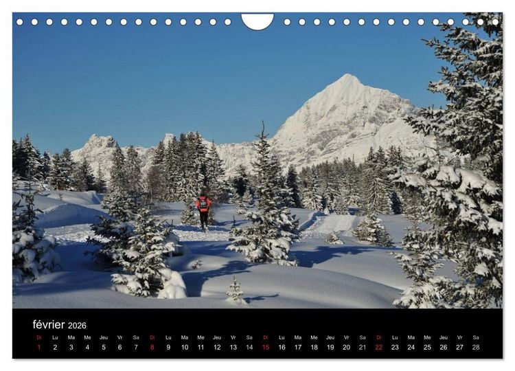Produktbild: Trail Running De l'Envie &agrave; la Passion (Calendrier mural 2026 DIN A4 vertical), CALVENDO calendrier mensuel