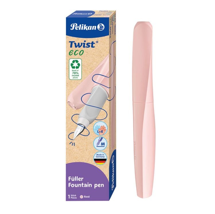 Produktbild: Pelikan F&uuml;ller Twist eco P457 M ros&eacute;