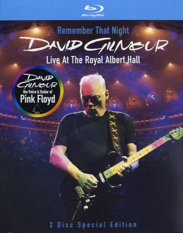 Produktbild: David Gilmour - Remember That Night/Live At The Royal Albert Hall [SE] [2 BRs]