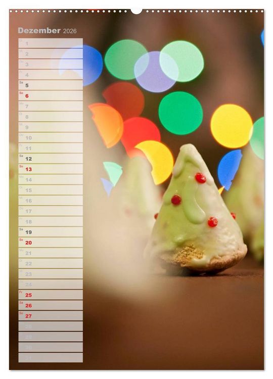 Produktbild: S&uuml;&szlig;e Versuchungen / Geburtstagskalender (Wandkalender 2026 DIN A2 hoch), CALVENDO Monatskalender