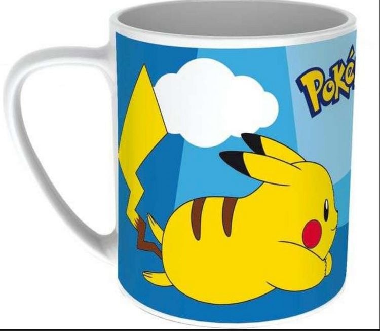 Produktbild: Pokemon Pikachu & Evoli Tasse, 325 ml