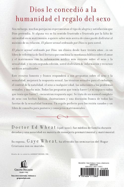 Produktbild: El Placer Sexual Ordenado Por Dios