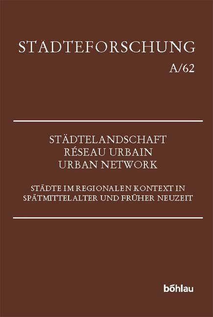 Produktbild: St&auml;dtelandschaft - r&eacute;seau urbain - urban network