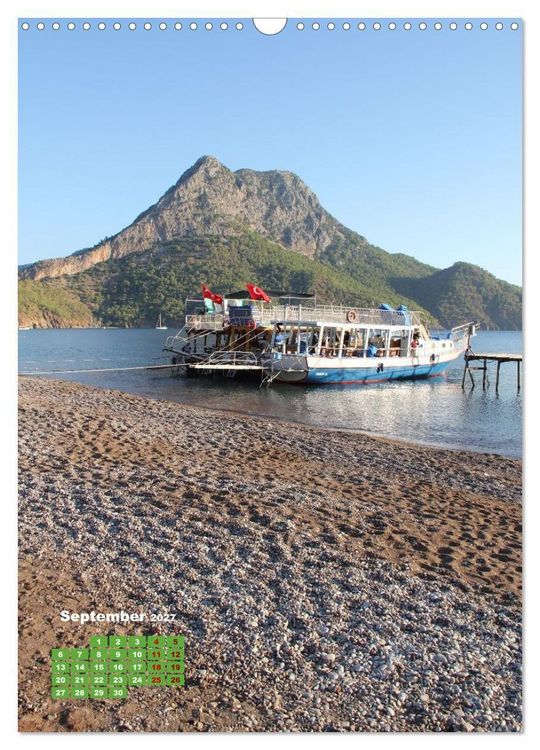 Produktbild: Lykische K&uuml;ste - Historische Landschaft am t&uuml;rkischen Mittelmeer (Wandkalender 2027 DIN A3 hoch), CALVENDO Monatskalender
