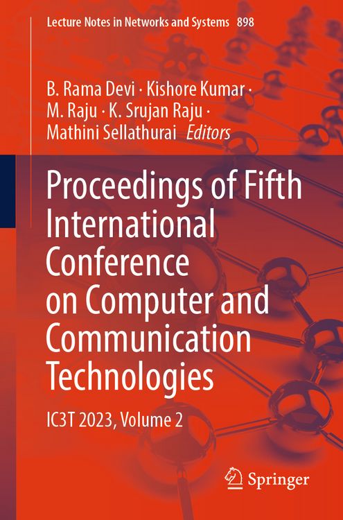Produktbild: Proceedings of Fifth International Conference on Computer and Communication Technologies