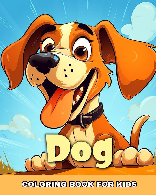 Produktbild: Dog Coloring Book for Kids
