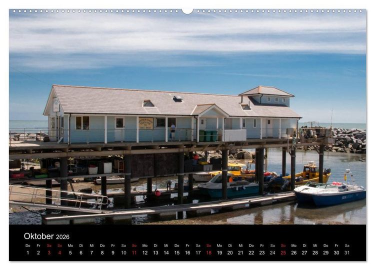Produktbild: Unterwegs auf der Isle of Wight (Wandkalender 2026 DIN A2 quer), CALVENDO Monatskalender