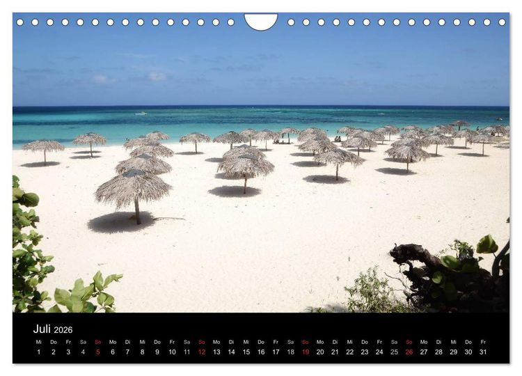 Produktbild: Reise durch Kuba (Wandkalender 2026 DIN A4 quer), CALVENDO Monatskalender