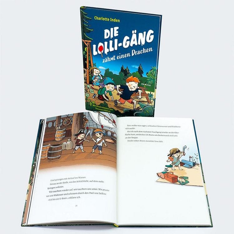 Produktbild: Die Lolli-G&auml;ng z&auml;hmt einen Drachen