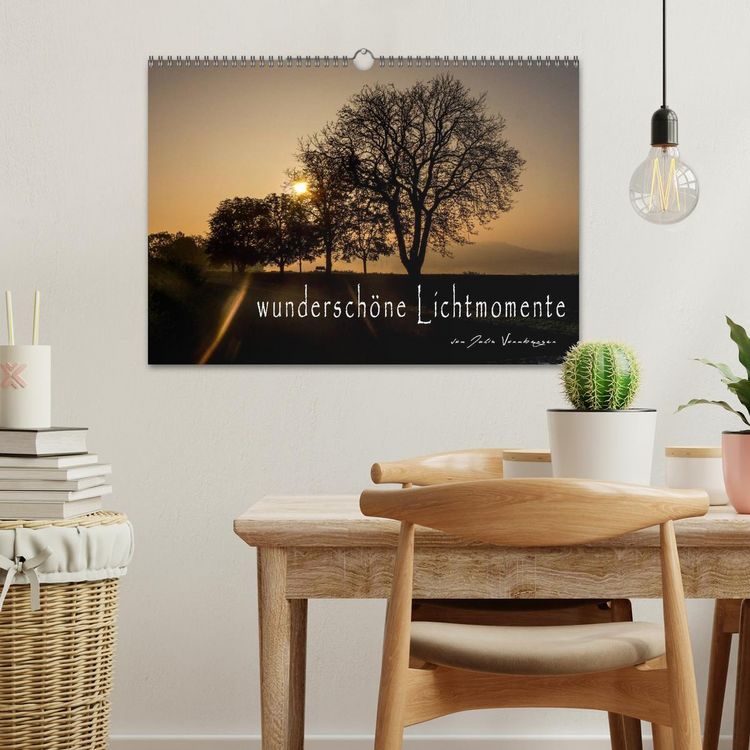 Produktbild: wundersch&ouml;ne Lichtmomente (Wandkalender 2026 DIN A3 quer), CALVENDO Monatskalender