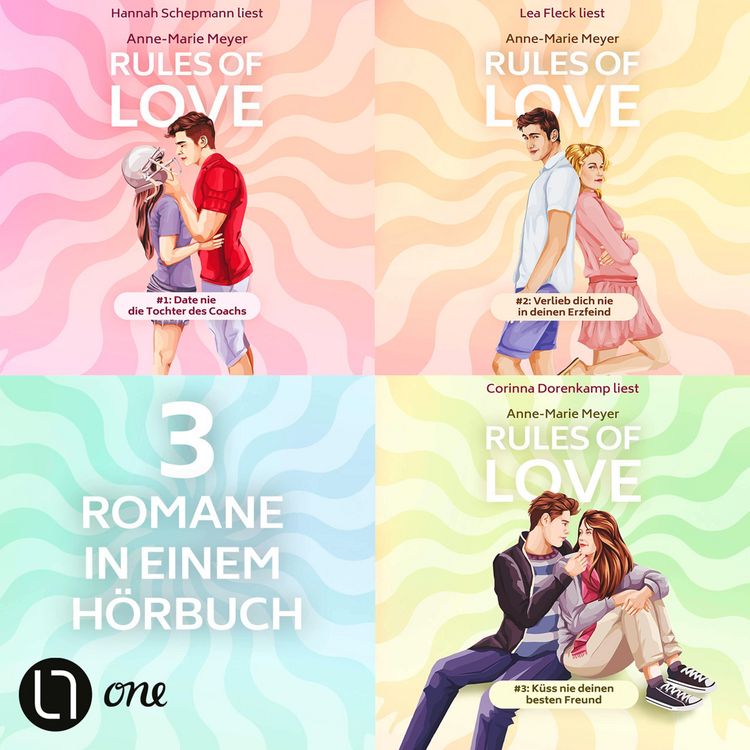 Produktbild: Rules of Love - Sammelband 01 - Teil 1-3