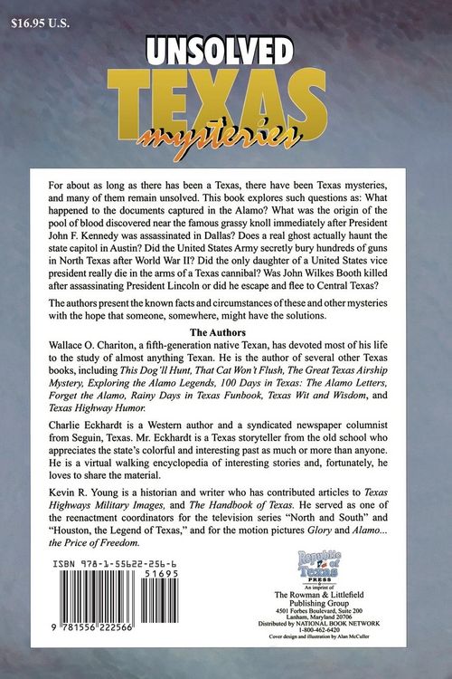 Produktbild: Unsolved Texas Mysteries