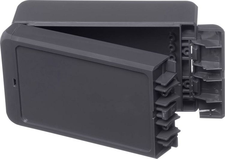 Produktbild: Bopla Bocube B 140806 ABS-7024 96033124 Industrie-Geh&auml;use 80 x 151 x 60 ABS Graphitgrau (RAL 7024) 1 St.