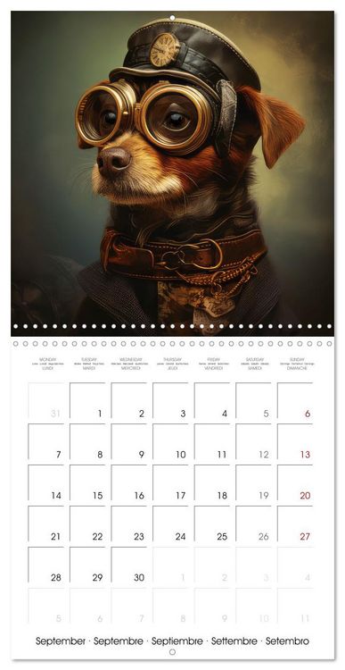 Produktbild: Dogs rocking outfits (Wall Calendar 2026 12 &times; 12 Inch) CALVENDO 12 Month Wall Calendar