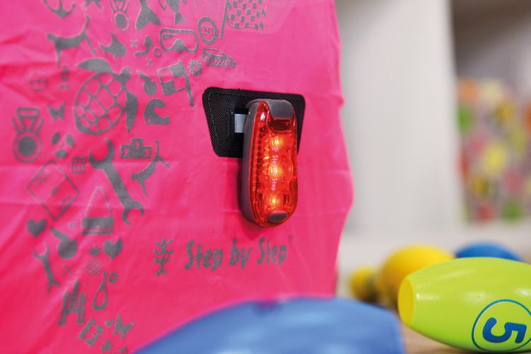 Produktbild: STEP BY STEP&reg; Sicherheits-Klemmleuchte LED, rot