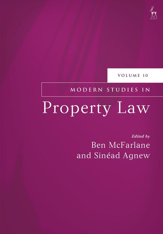 Produktbild: Modern Studies in Property Law, Volume 10