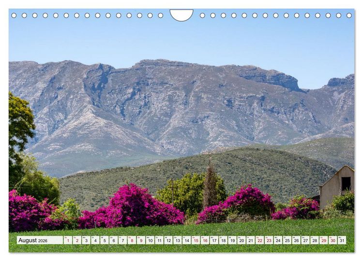 Produktbild: S&uuml;dafrika - Landschaft voller Vielfalt und Sch&ouml;nheit (Wandkalender 2026 DIN A4 quer), CALVENDO Monatskalender