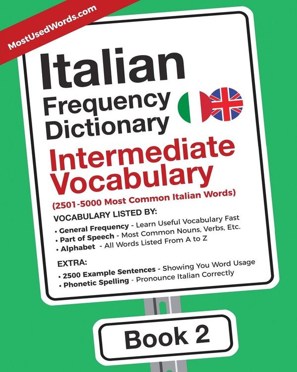 Produktbild: Italian Frequency Dictionary - Intermediate Vocabulary