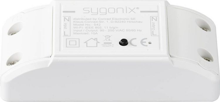 Produktbild: Wi-Fi Schalter 1-Kanal Schaltleistung (max.) 2300W