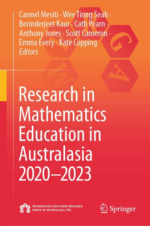 Produktbild: Research in Mathematics Education in Australasia 2020-2023