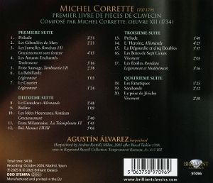 Produktbild: Alvarez, A: Corrette:Premier Livre de Pieces de Clavecin