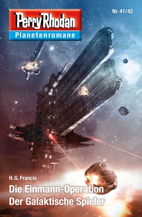 Produktbild: Planetenroman 41 + 42: Die Einmann-Operation / Der Galaktische Spieler