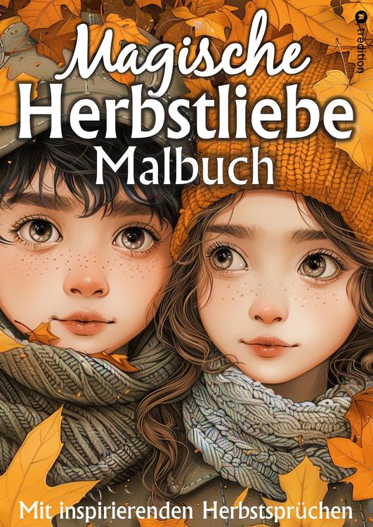 Produktbild: Herbst Malbuch f&uuml;r Erwachsene, Jugendliche, M&auml;dchen ab 11 Magische Herbstliebe