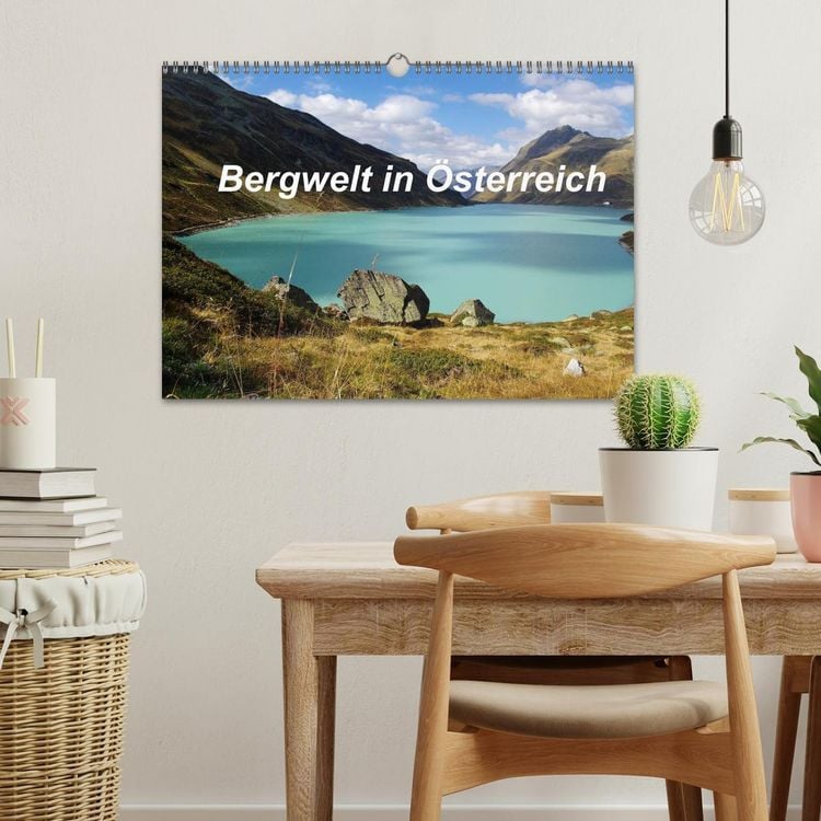 Produktbild: Bergwelt in &Ouml;sterreich (Wandkalender 2026 DIN A3 quer), CALVENDO Monatskalender