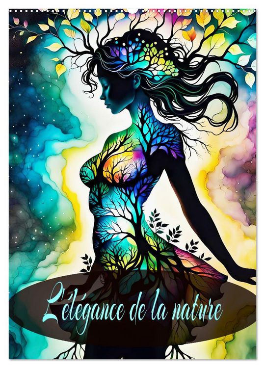 Produktbild: L'&eacute;l&eacute;gance de la nature (Calendrier mural 2026 DIN A2 horizontal), CALVENDO calendrier mensuel
