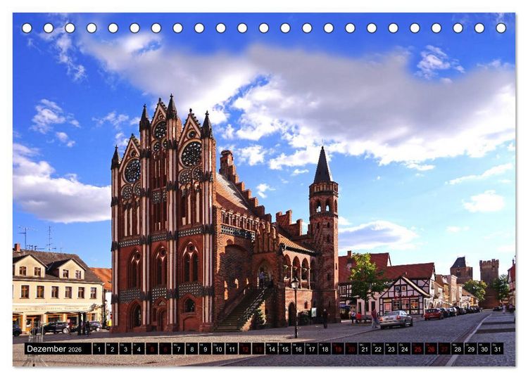 Produktbild: Havelberg bis Tangerm&uuml;nde (Tischkalender 2026 DIN A5 quer), CALVENDO Monatskalender