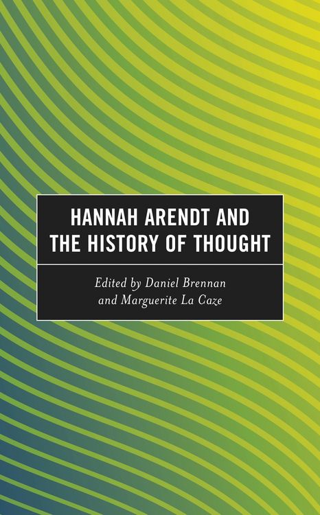 Produktbild: Hannah Arendt and the History of Thought