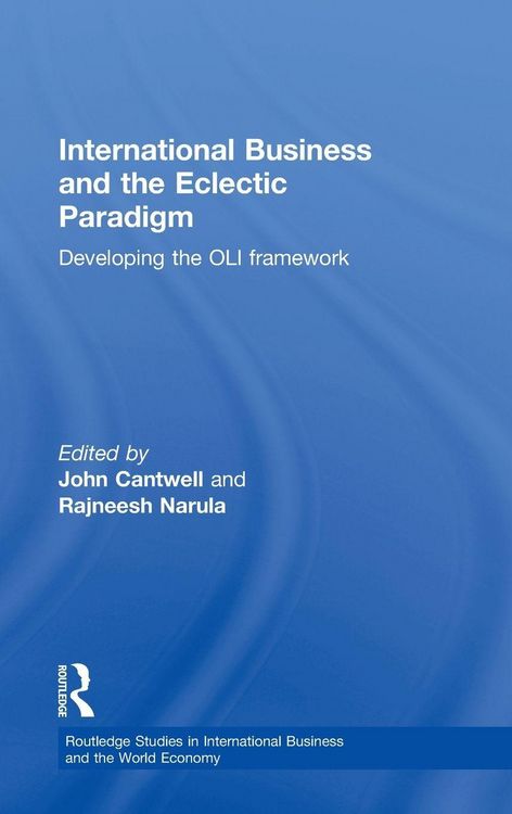 Produktbild: International Business and the Eclectic Paradigm
