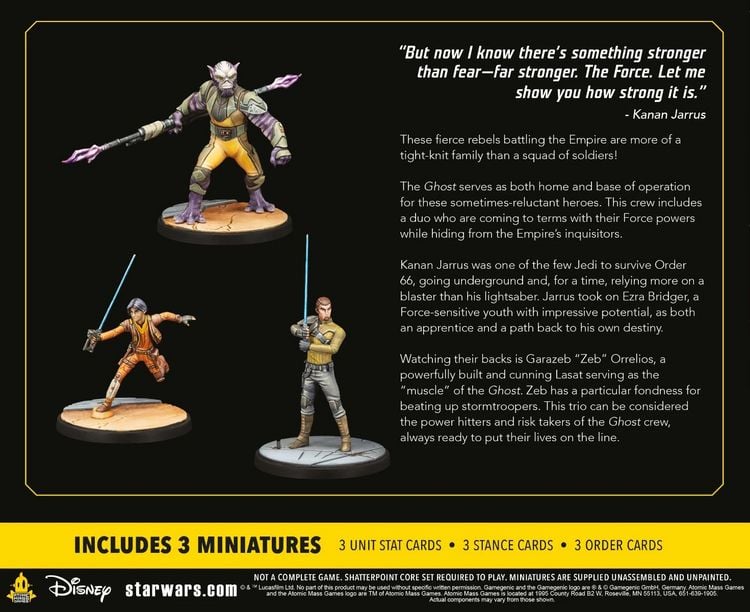 Produktbild: Star Wars: Shatterpoint Stronger Than Fear Squad Pack (St&auml;rker als Angst)