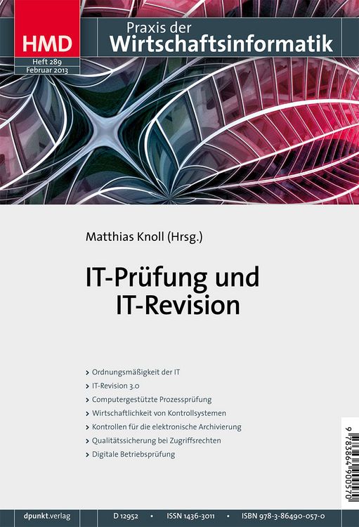 Produktbild: IT-Prüfung und IT-Revision